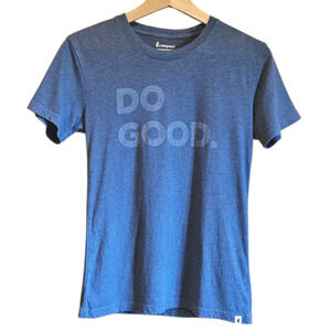 Cotopaxi Do Good TShirt Blue Women's XSmall